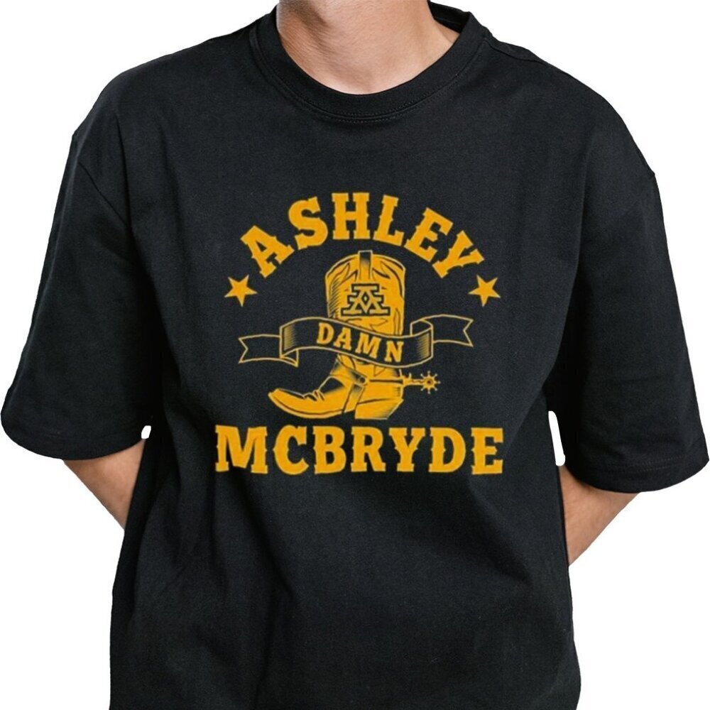 Ashley McBryde Damn New Shirt Retro Country Music Graphic Fan Gift Retro Tee.